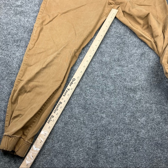 Bullhead Denim | khaki tan Drawstring Skinny Jogger - Size Large - Picture 2 of 11